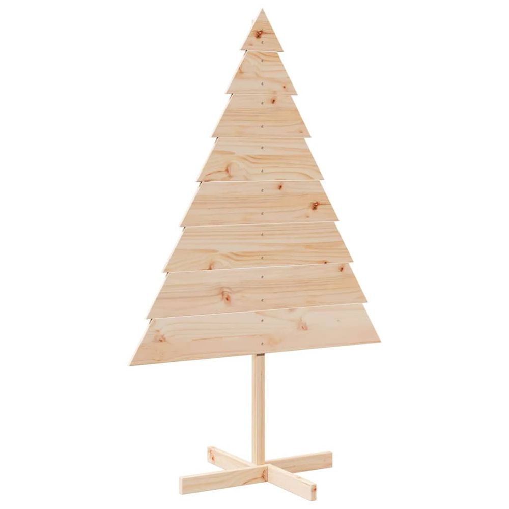 Arbre de noël en bois pour décoration 150 cm bois massif