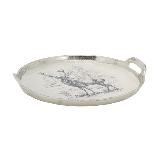 Plateau aluminium et résine