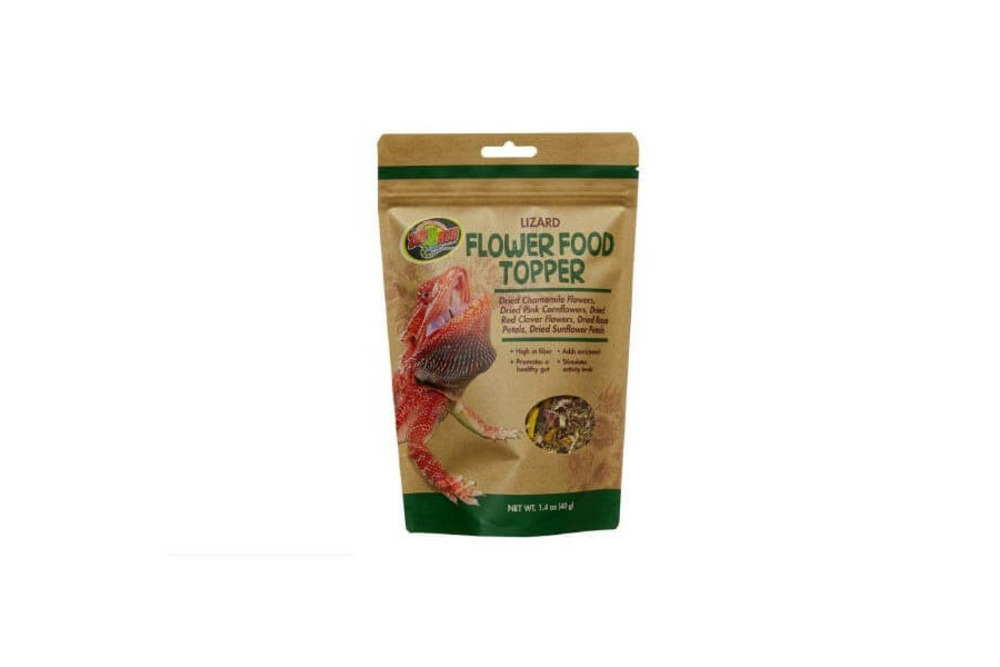 Lizard flower food topper pour l'alimentation des reptiles