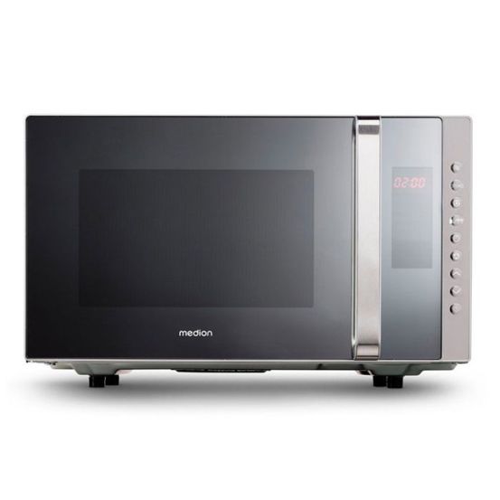 Micro-ondes combiné md17495 - 23l - 800w - 1200w grill - pose libre - argent