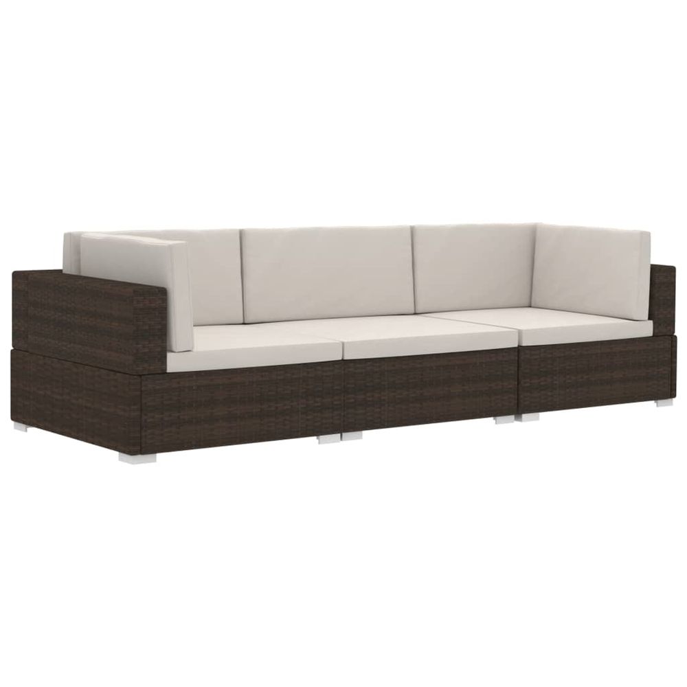 VIDAXL SALON DE JARDIN 3 10-(917744)