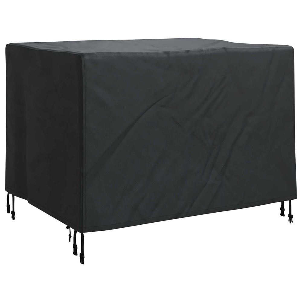 Housse pour meubles 110 x 84 x 70 cm tissu oxford 210d noir