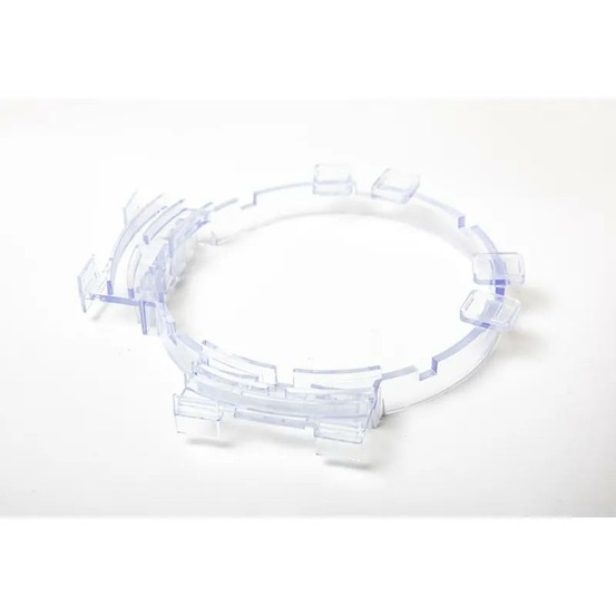 Support d'habillage transparent -