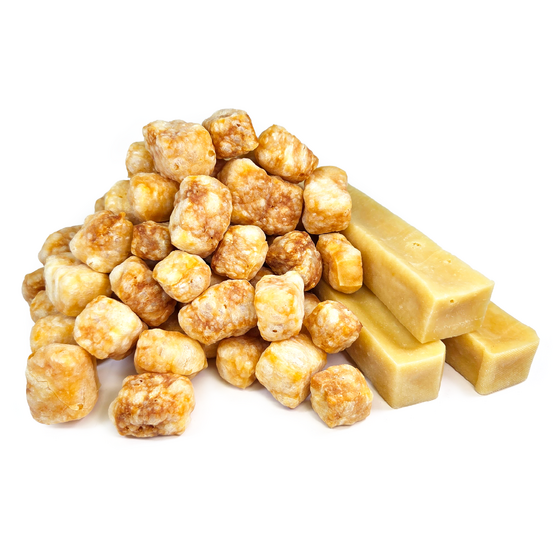 Start Pack Duo : 4 Os à mâcher Large + 300g de Croustillants au fromage, Friandises naturelles pour Chien (15-19kg)