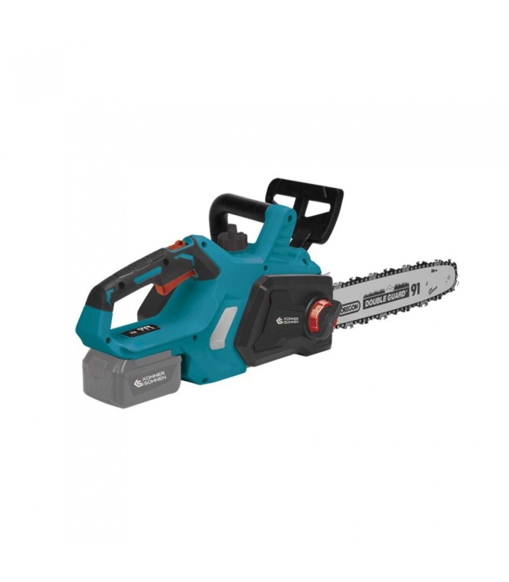 Tronçonneuse sur batterie, guide et chaîne oregon 30cm - könner söhnen ks cs20v-12