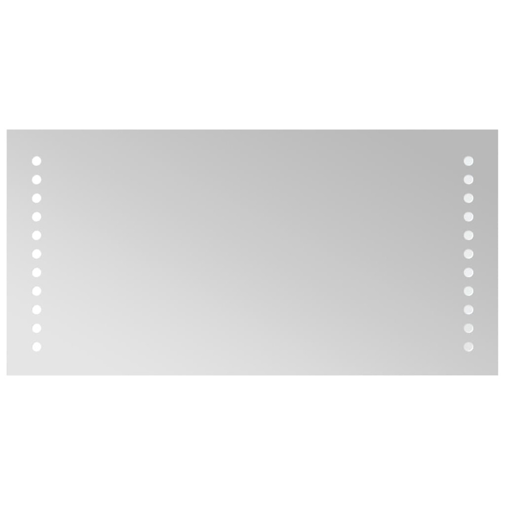 Miroir de salle de bain à led 20x40 cm