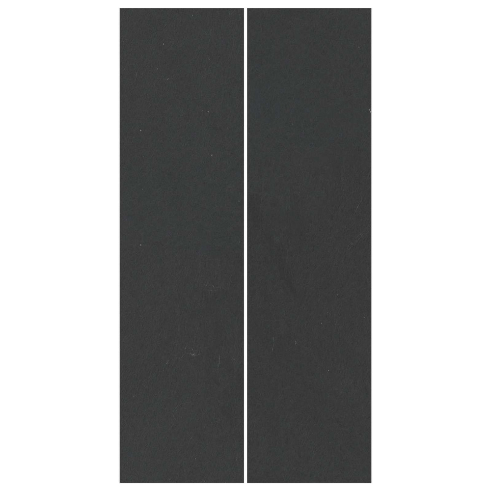 Tapis de piscine noir 420 x 220 x 0,1 cm tissu non tissé