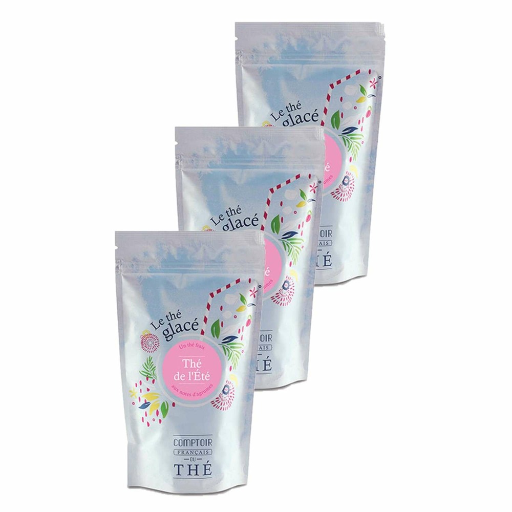 Thé vert de l'été - 10 sachets - comptoir français du thé