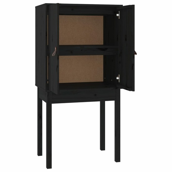 Buffet bahut commode armoire meuble de rangement organisateur cuisine salle de séjour salon haut 60 x 40 x 120 cm bois massif