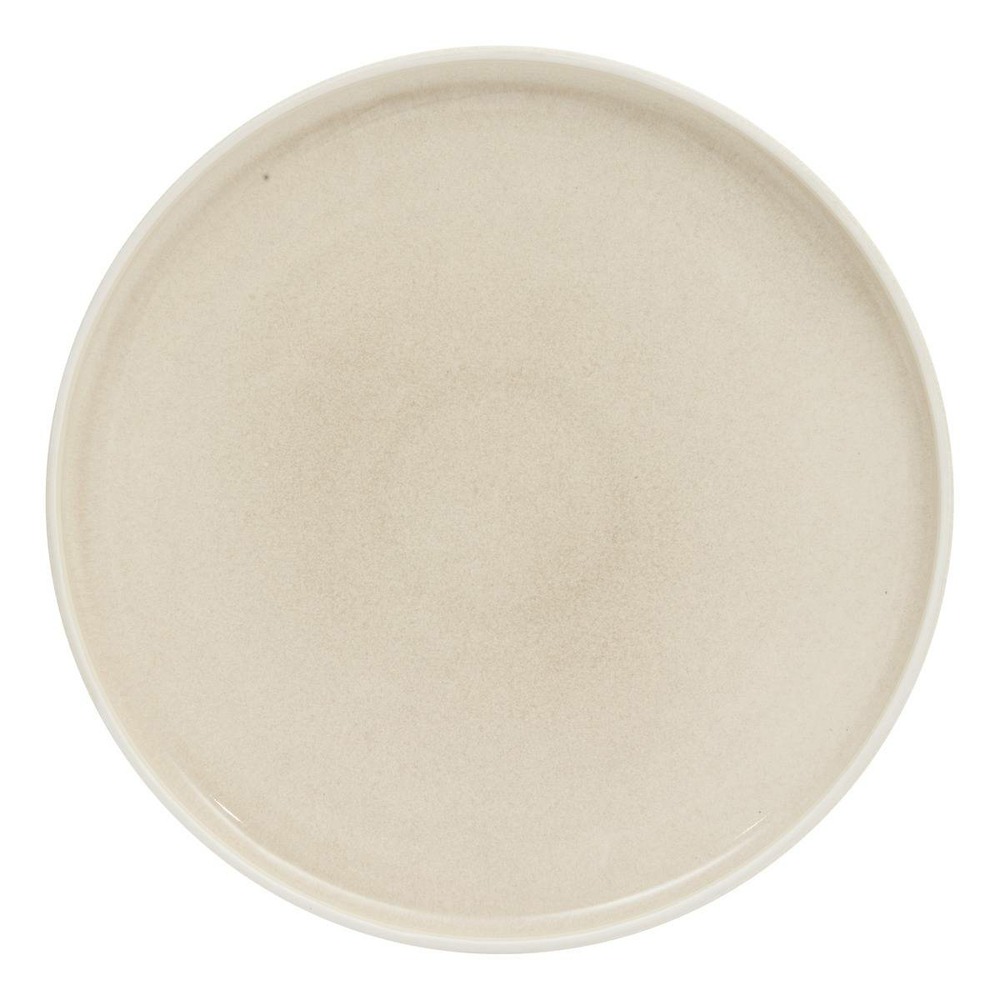 Assiette plate chiara beige