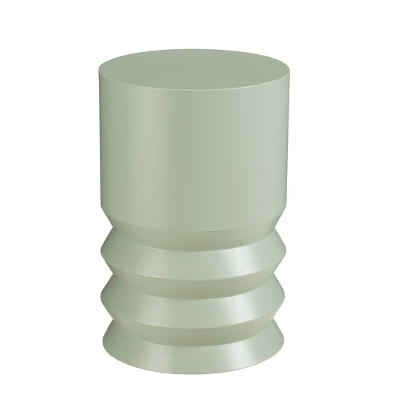 Mica decorations mart table basse ronde – meuble d’appoint – métal – 46 x 30 cm – vert