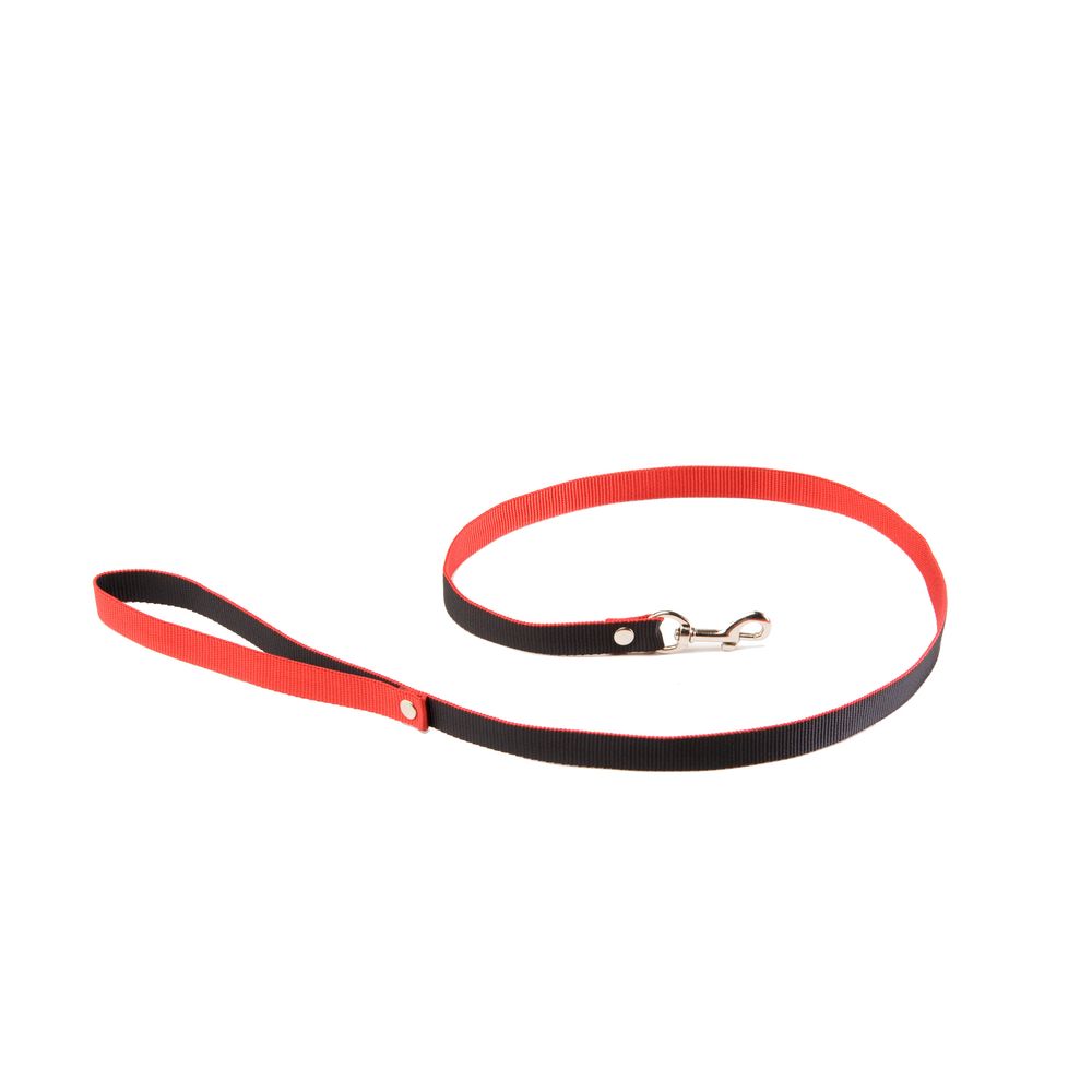 Alter ego - laisse pour chiens en nylon alter ego by martin sellier - collection bicolore - laisse courte & laisse longue au choix