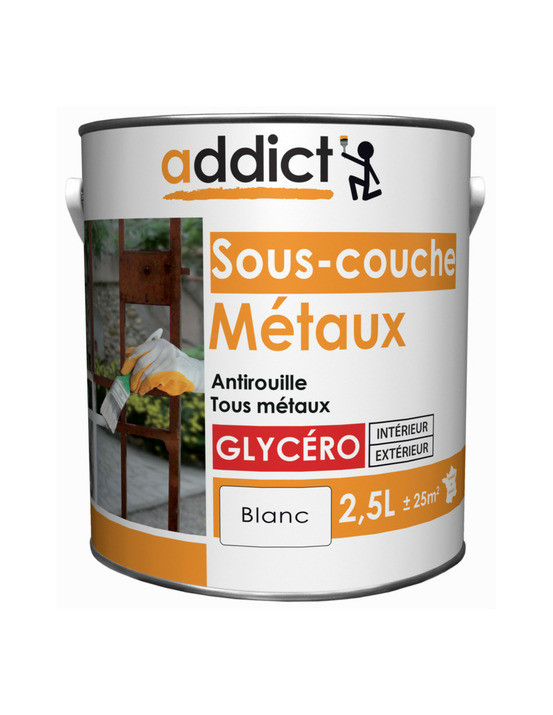 Addict sous-couche métaux_2_5l_blanc - addict