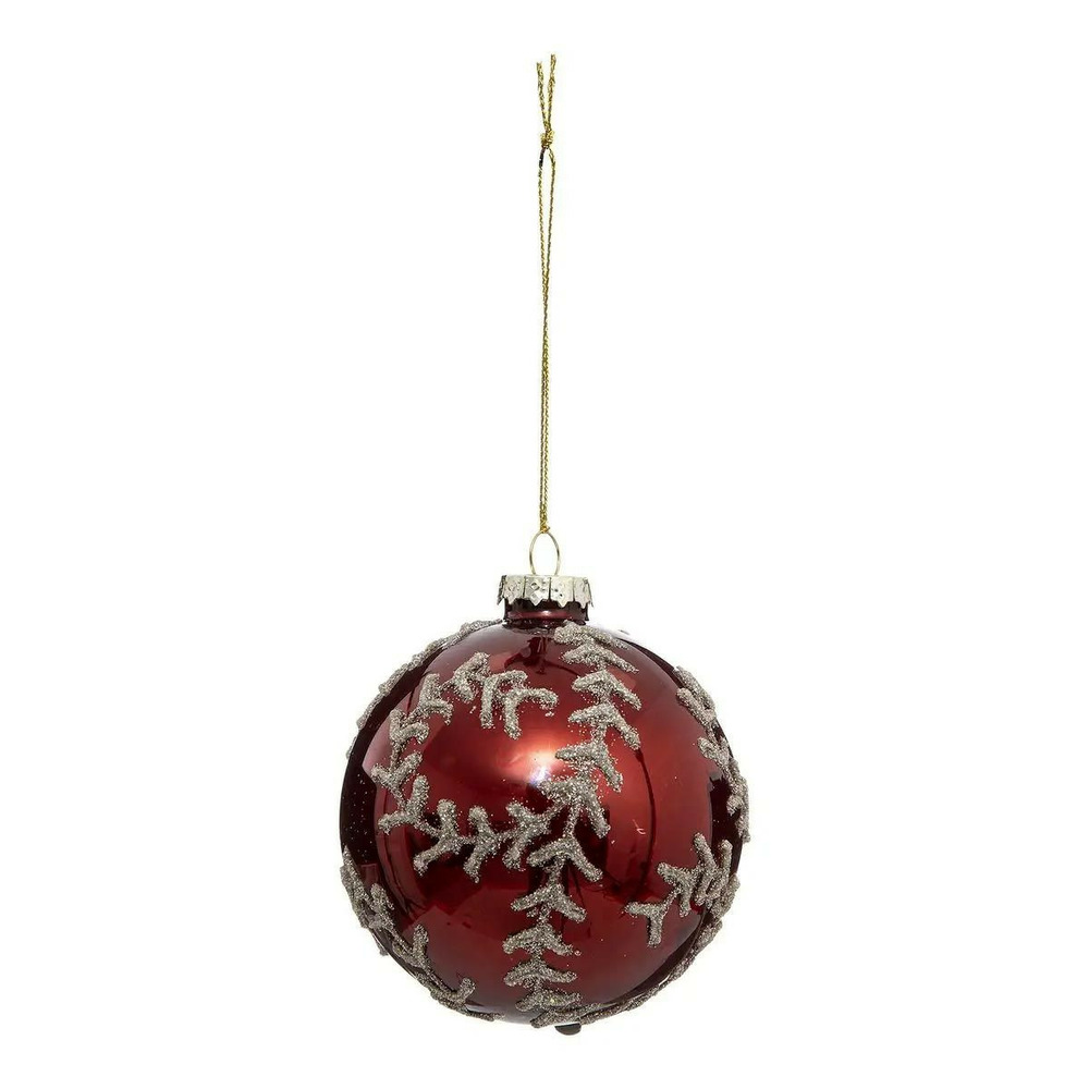 Boule de noël fleur 