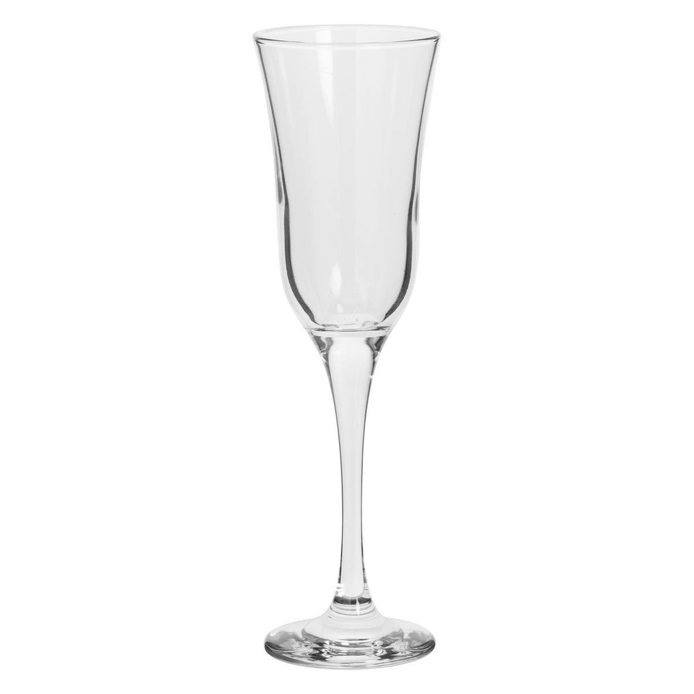 Lot de 6 flûtes ornella 19 cl transparent