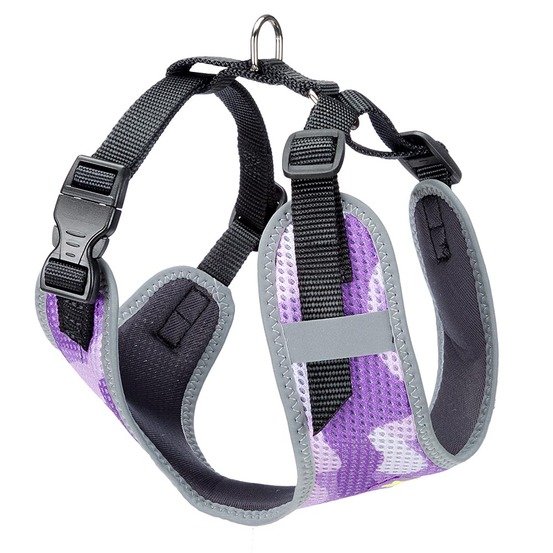 Ferplast harnais chien taille moyenne nikita s, harnais pour chien respirant, rembourré et réglable, facile à porter, bords