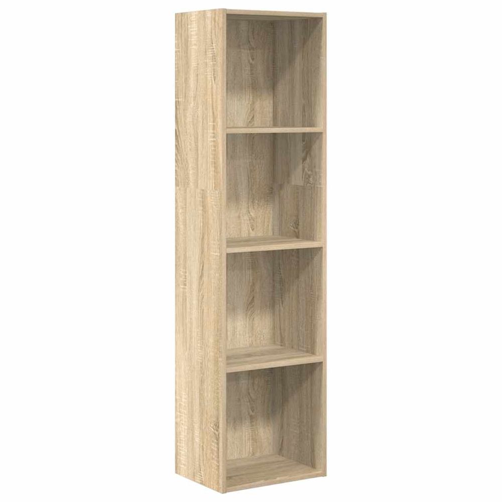 Bibliothèque chêne sonoma 40x30x152 cm bois d'ingénierie