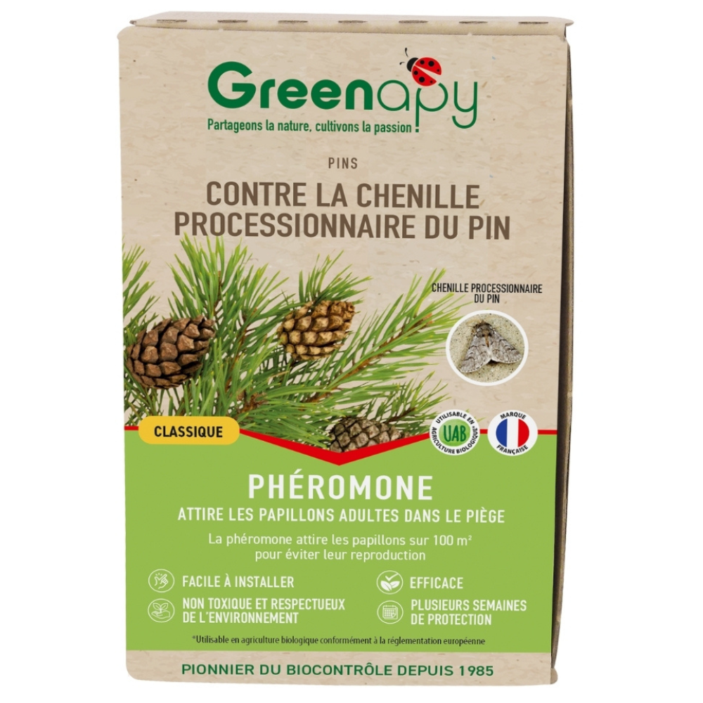Phéromone processionnaire du pin (2 capsules)
