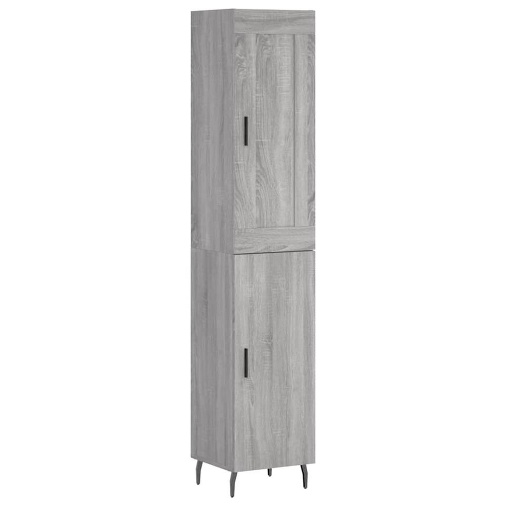 Buffet bahut commode armoire meuble de rangement organisateur cuisine salle de séjour salon haut sonoma 34,5 x 34 x 180 cm bo