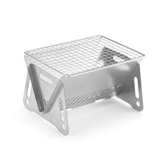 Barbecue pliable en acier inoxydable