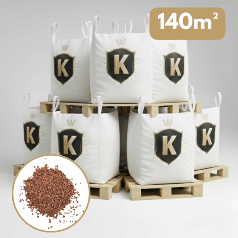 Gravier rose 4/8 mm – pack 7 big bag +/- 1,5t – 140 m²