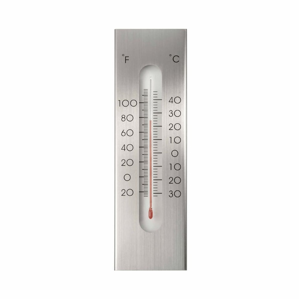 Niktule Thermomètre d'extérieur pour terrasse, thermomètre décoratif pour  l'extérieur, Tournesol en métal pour décoration de Jardin et Cour