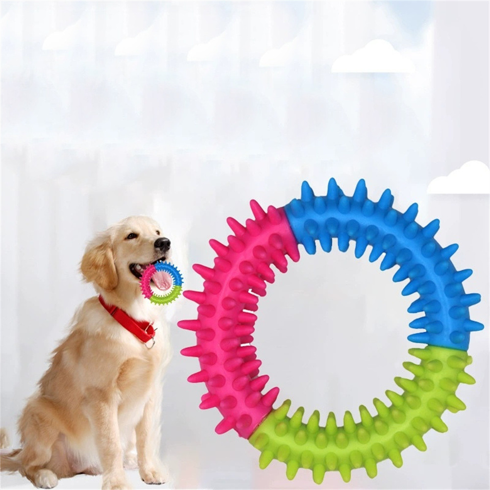 Dtopbuyage jouet à mâcher coloré pour chien
