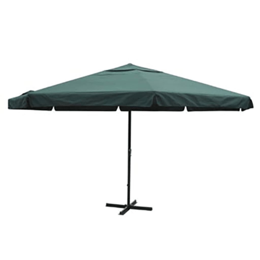 Parasol Vert Aluminium 500 cm