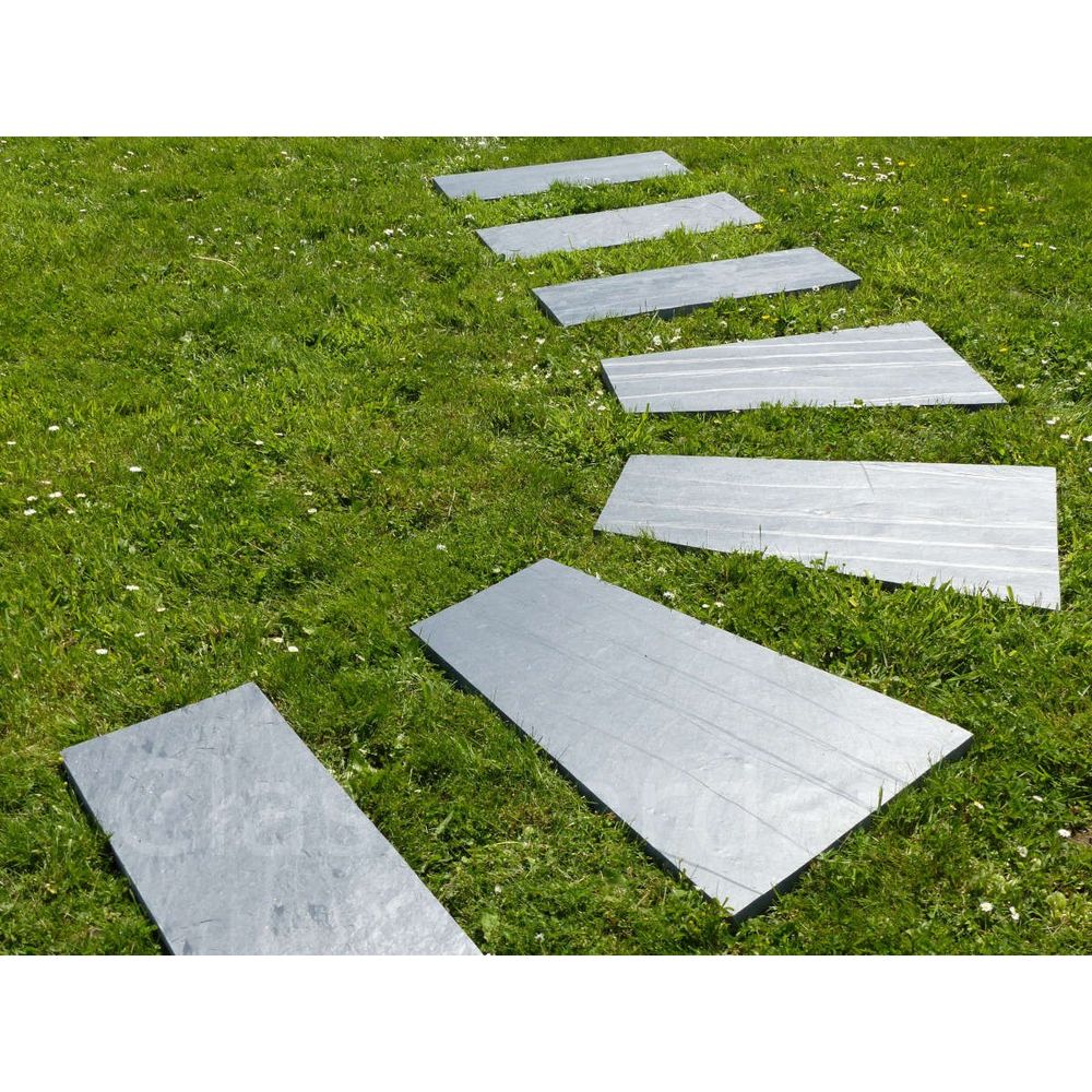 Pas japonais ardoise trapèze 80 cm