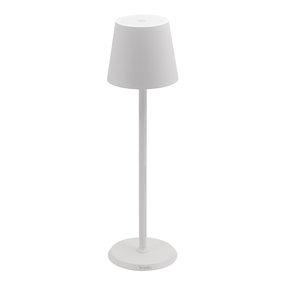 Lampe de table led - feline - blanc - securit