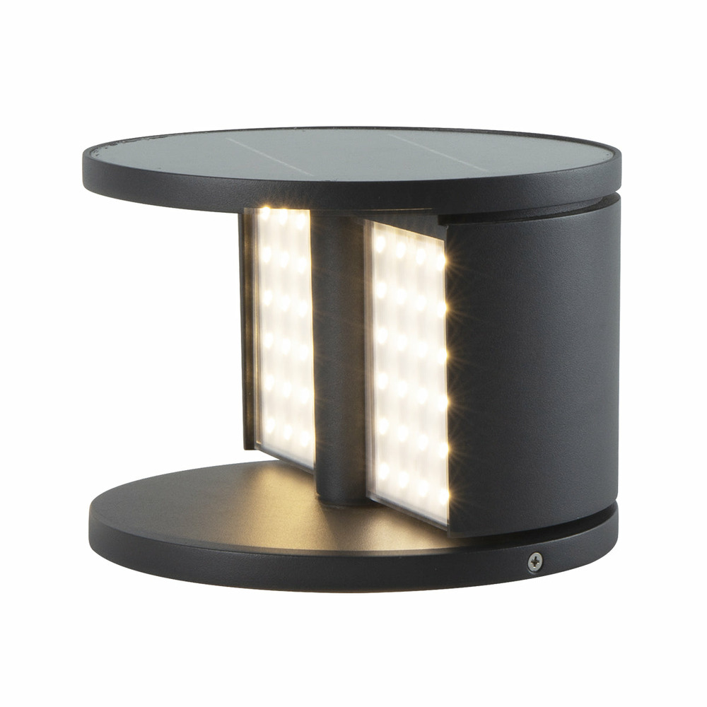 Borne solaire aluminium swing h15cm