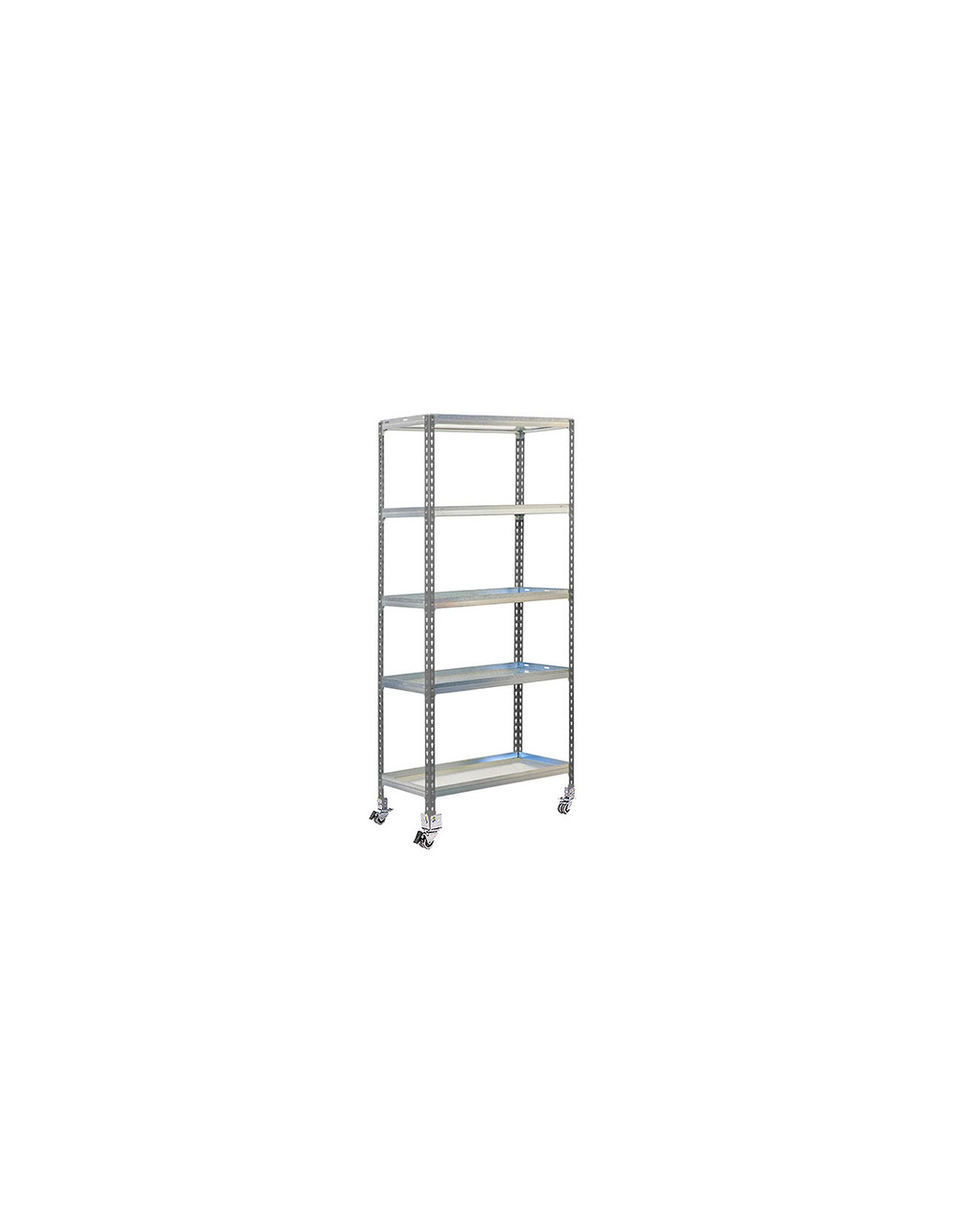 Etagère simongarden click mob. 5/400 gris/galva gris/galva 1875x900x400 - simonrack