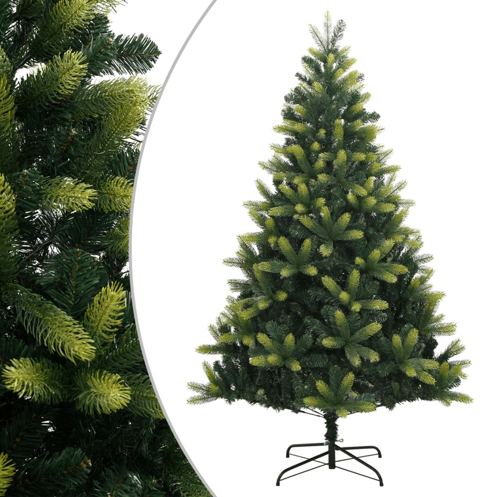 Sapin de noël artificiel à charnières avec support 120 cm