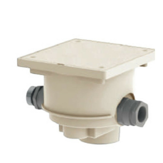 Boite connexion projecteur weltico 63004s couleur sable