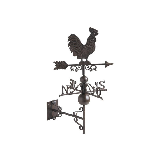 Girouette coq en fonte