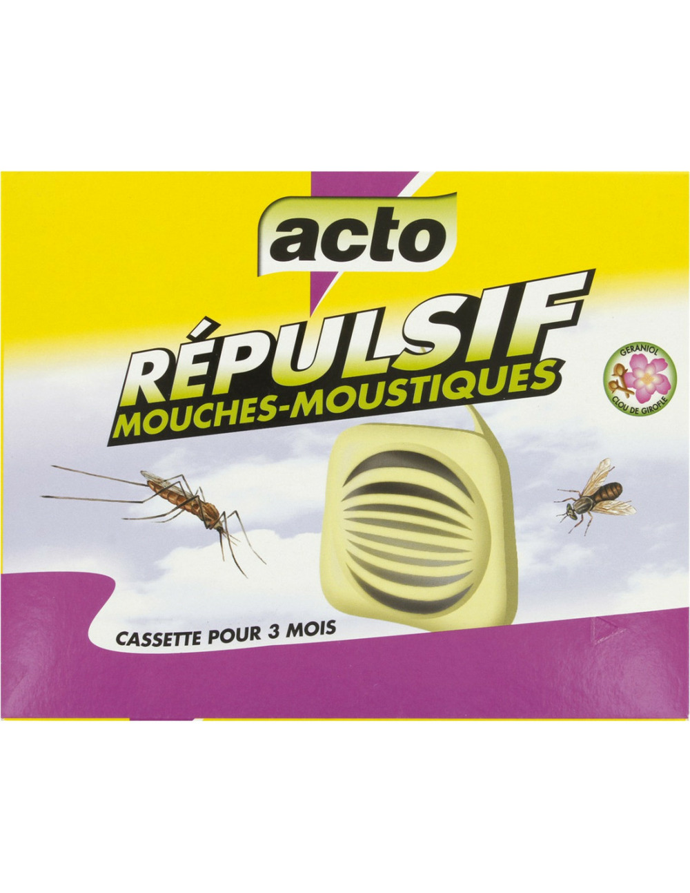 Mouches moustiques Cassette R pulsif 20 G Acto Truffaut mouches-moustiques-cassette-r-pulsif-20-g-acto-truffaut