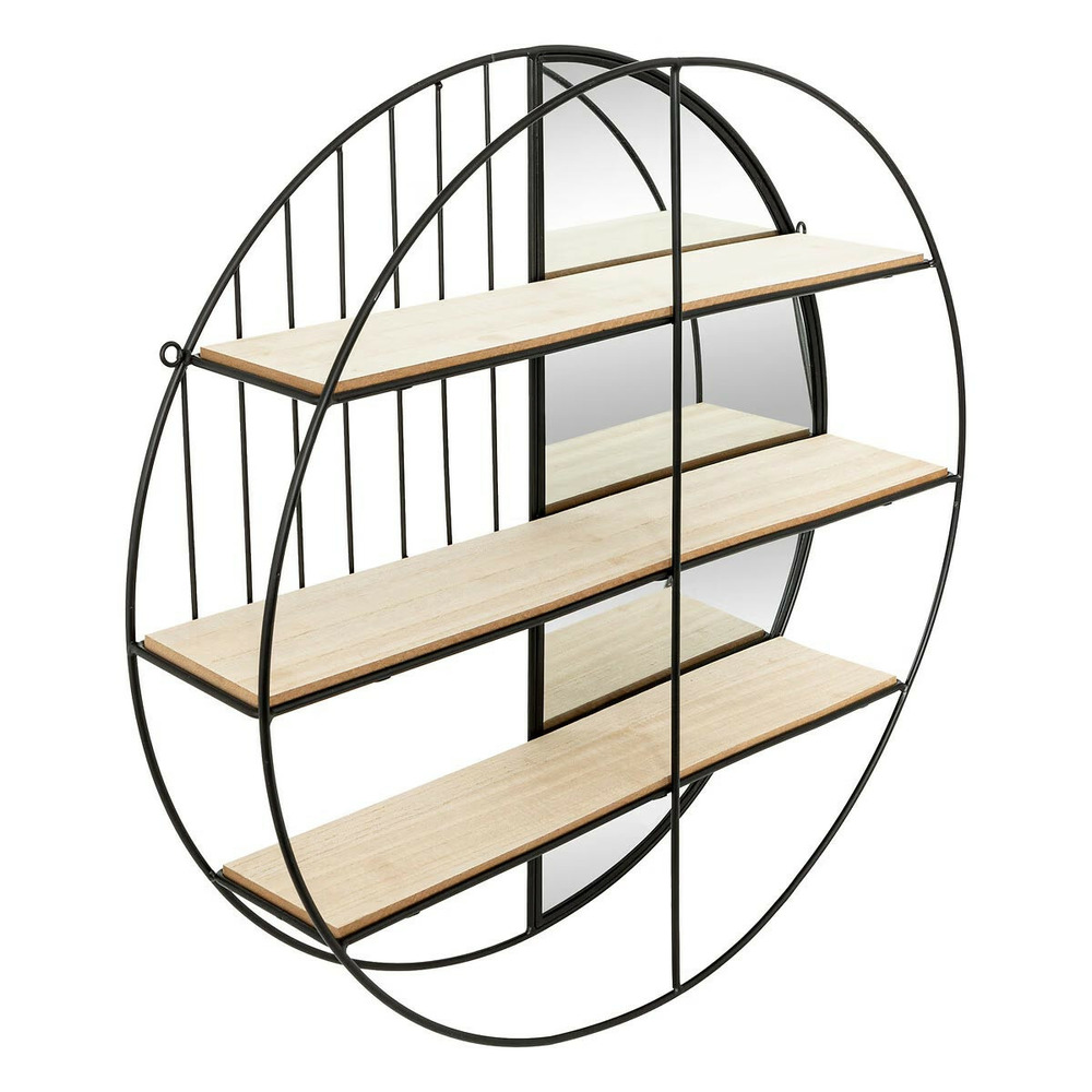 Étagère murale avec miroir 