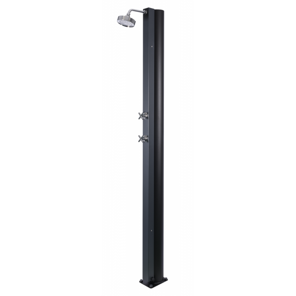Douche de piscine solaire grise 30l