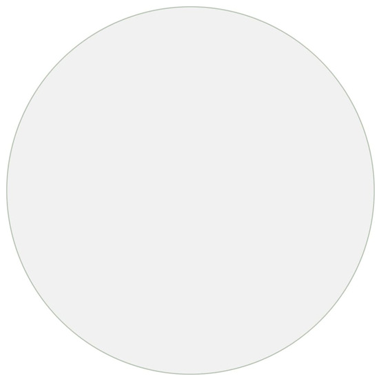 Protecteur de table mat ø 60 cm 1,6 mm pvc