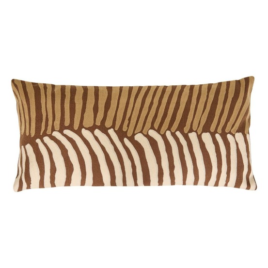 Coussin hary marron 75x35cm