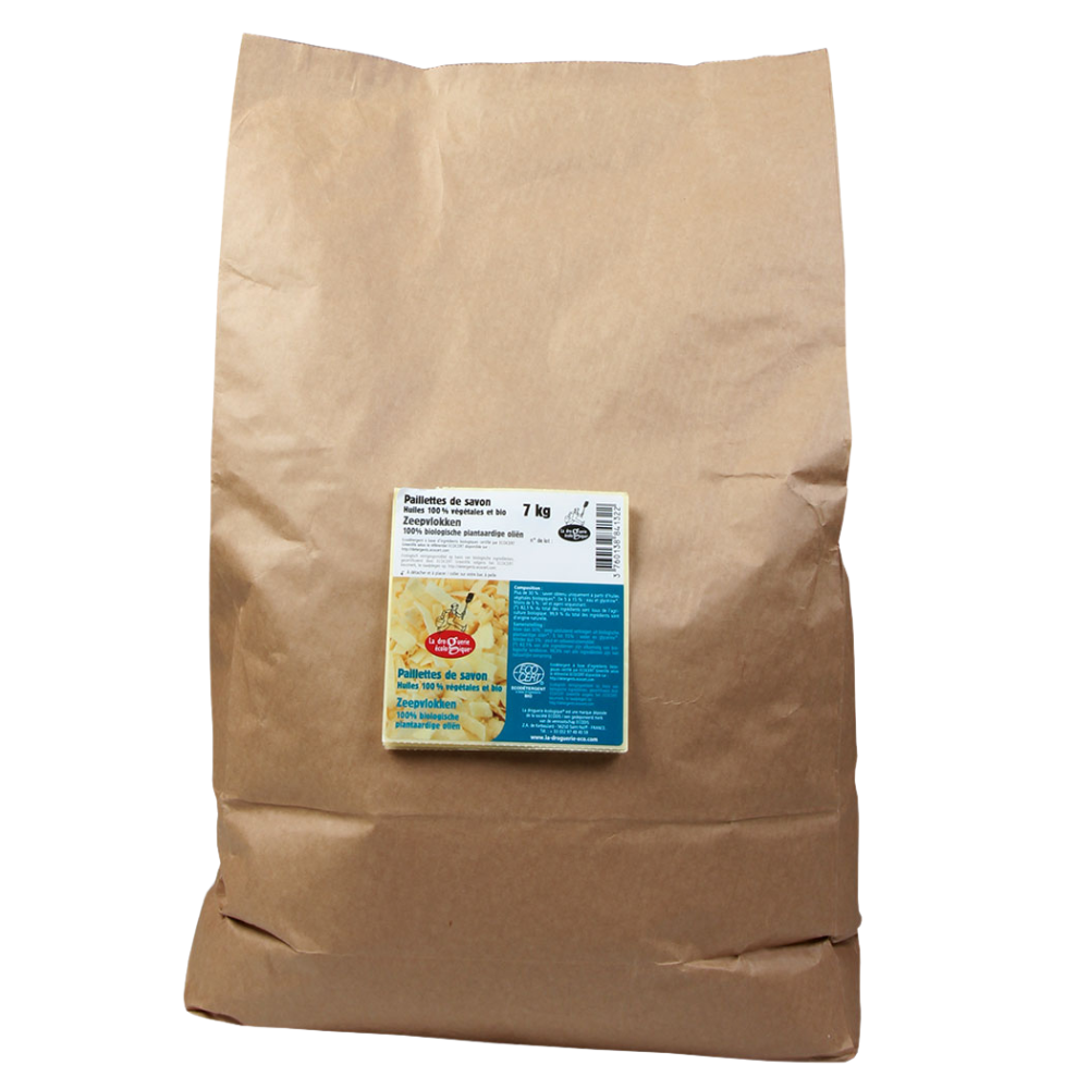 Paillettes de savon huiles bio 7 kg