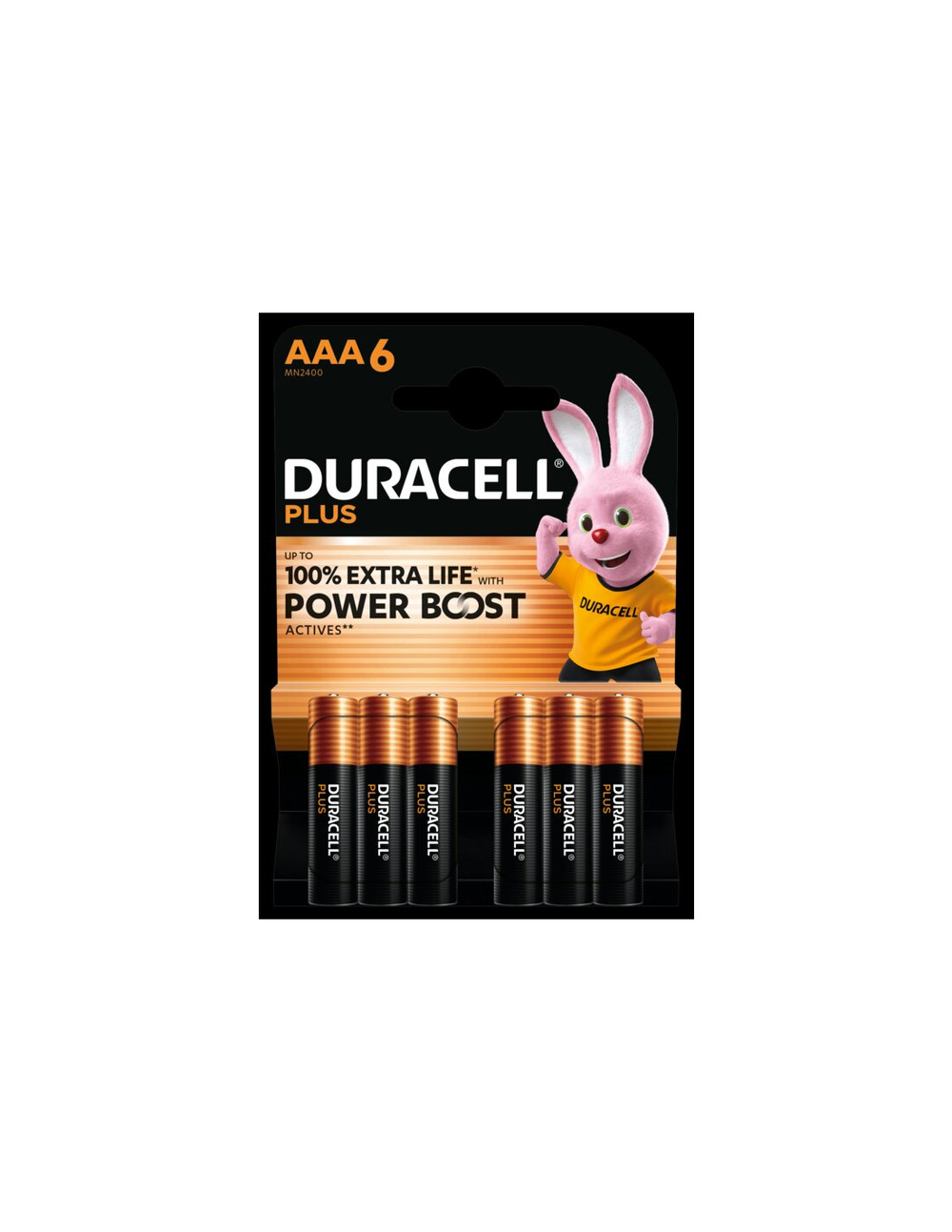 Duracell plus aaa x6