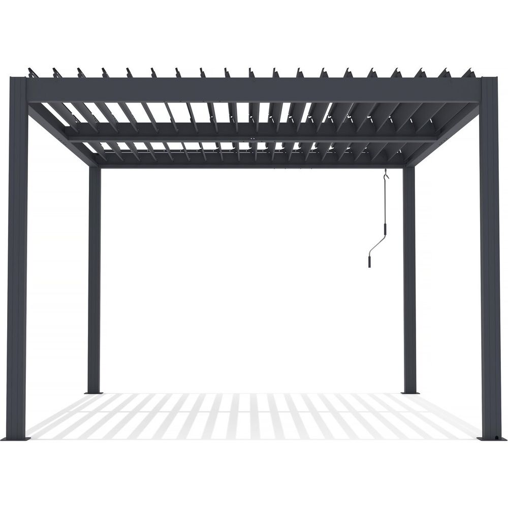 Pergola bioclimatique avec led 