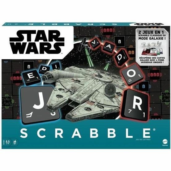 Mattel games - scrabble star wars et de lettres