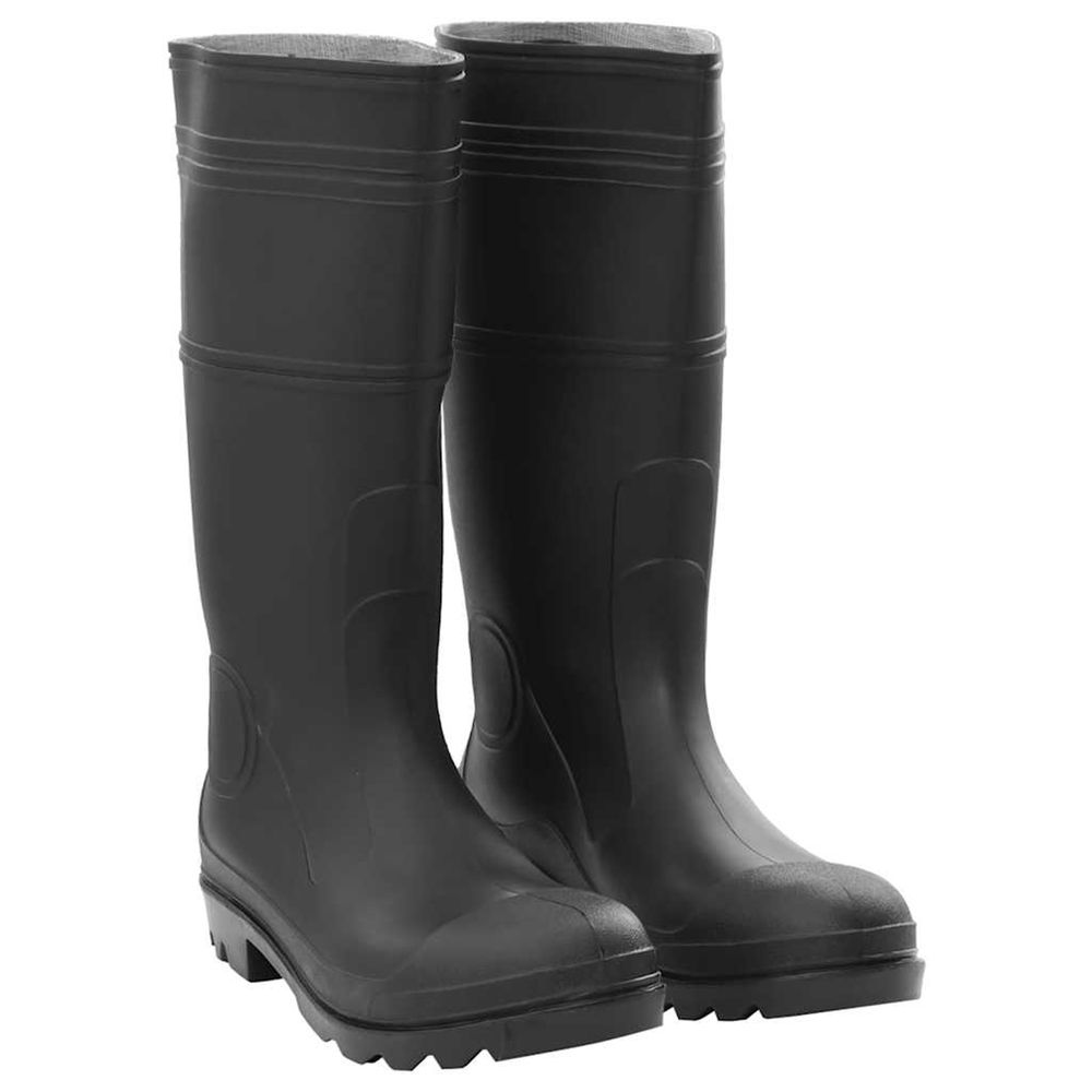 Bottes de pluie noir taille 46 pvc