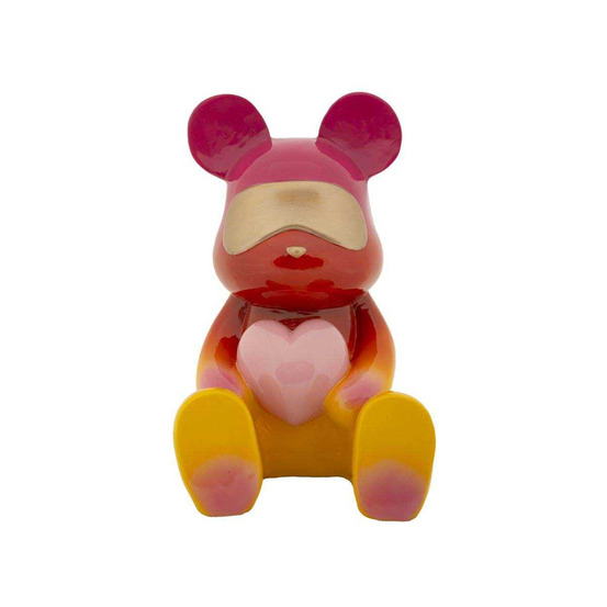 Statuette ourson en polyrésine rainbow modèle 2