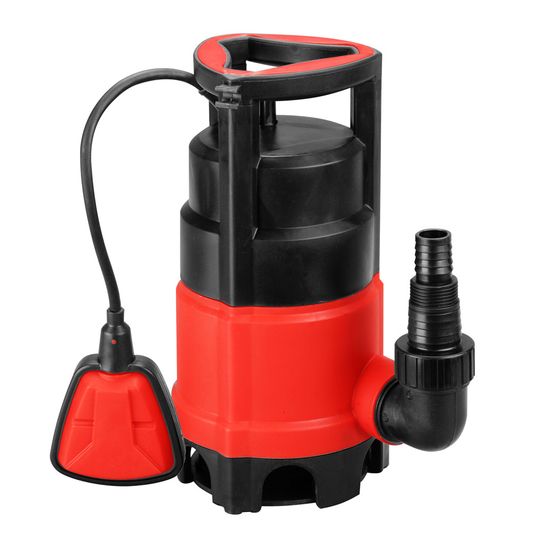 Pompe vide caves eaux chargées 550w avec flotteur - 7mce - granulométrie max 35m
