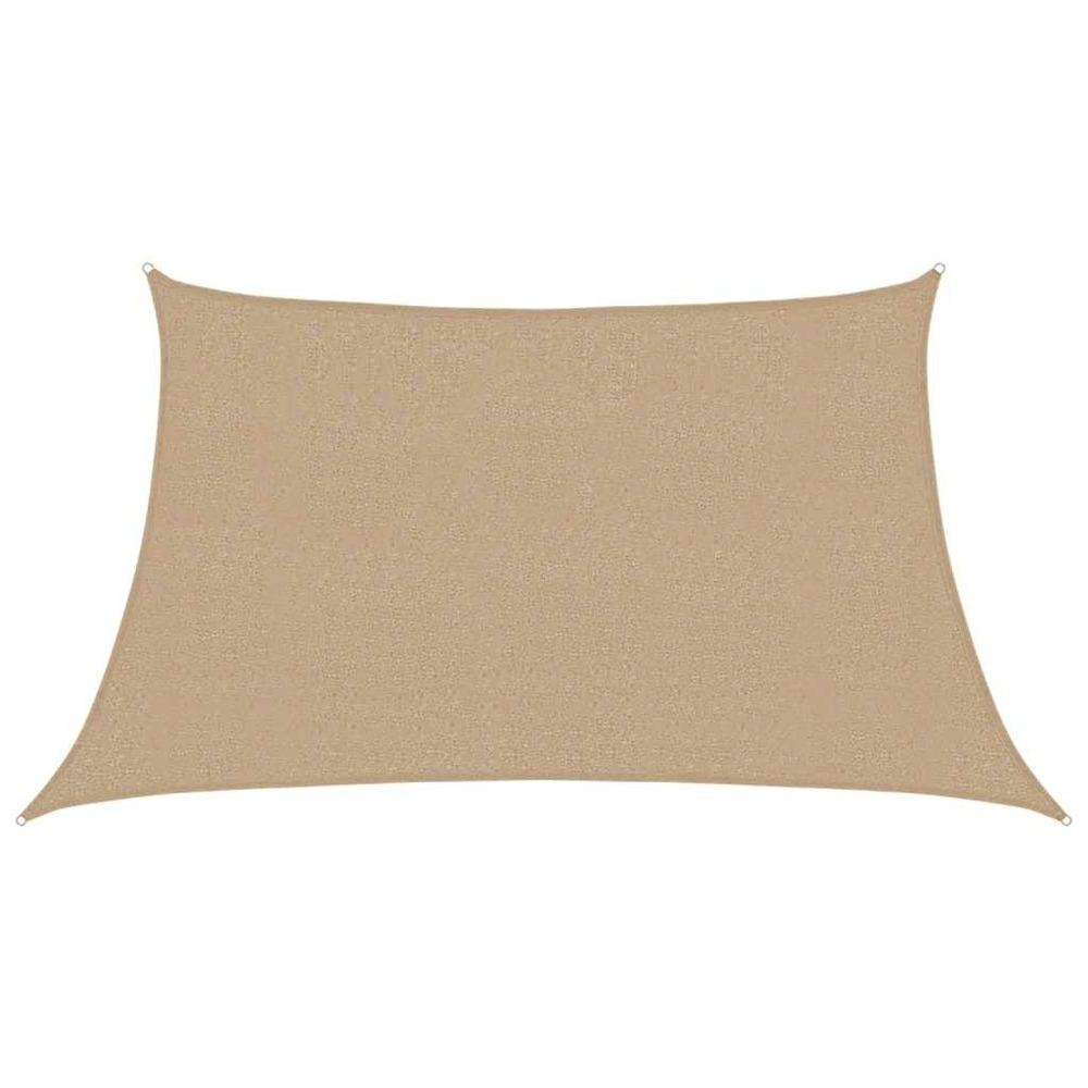 Voile d'ombrage 160 g/m² taupe 3/4x2 m pehd