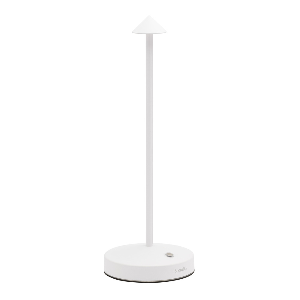Lampe de table led - angelina - blanc - securit