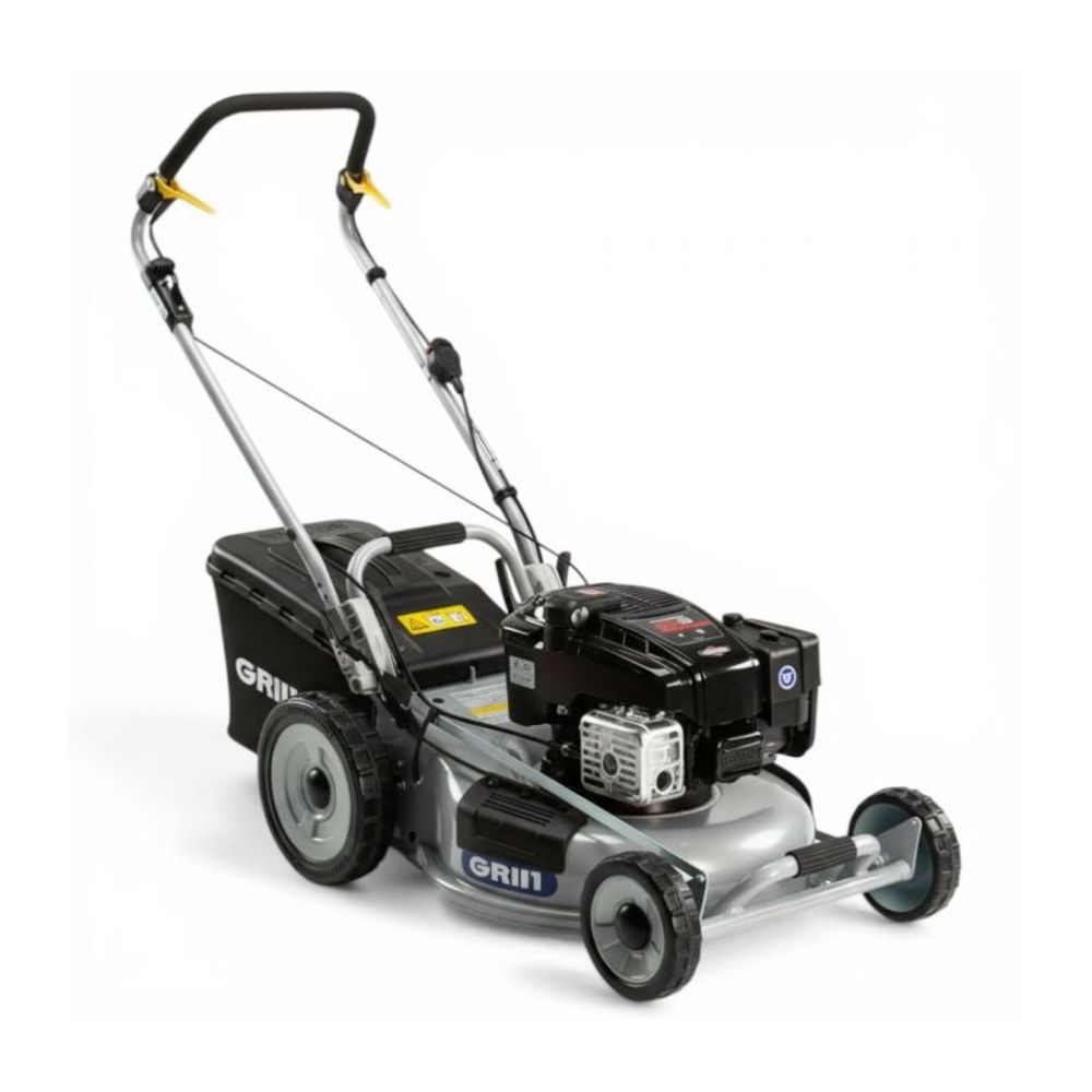 Tondeuse thermique tractée 46cm 190cm³, mulching amélioré, démarrage électrique - grin pm46a-instart